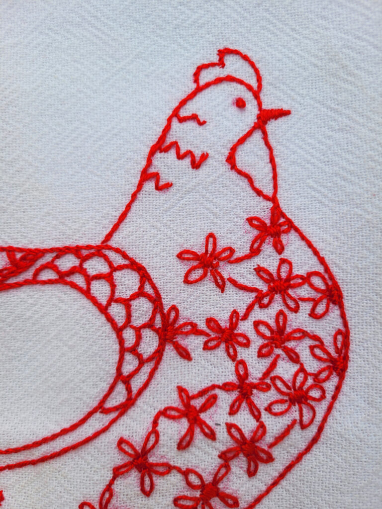 Galinha Redwork no 1 (2)