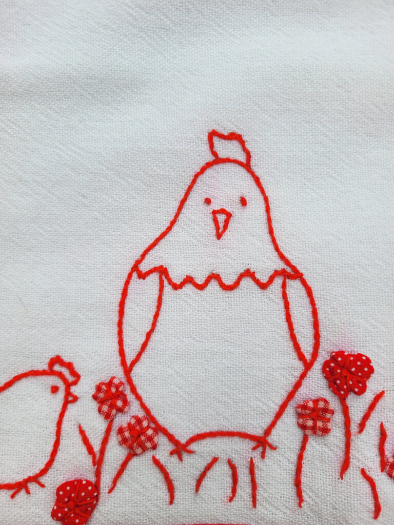 Galinheiro' Redwork (2)